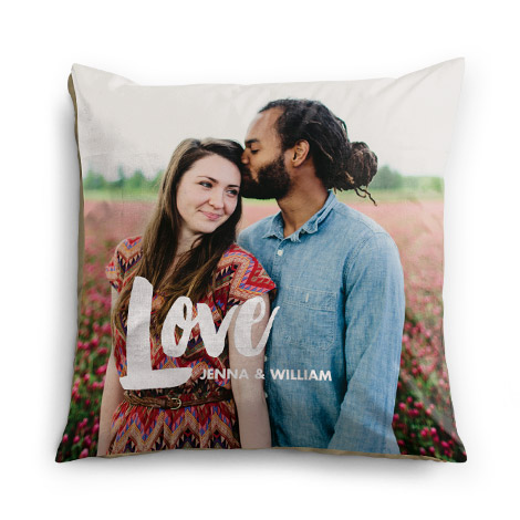 Love Script Pillow